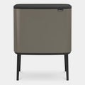 Brabantia Bo Touch Bin Prullenbak - 3 x 11 liter - Platinum