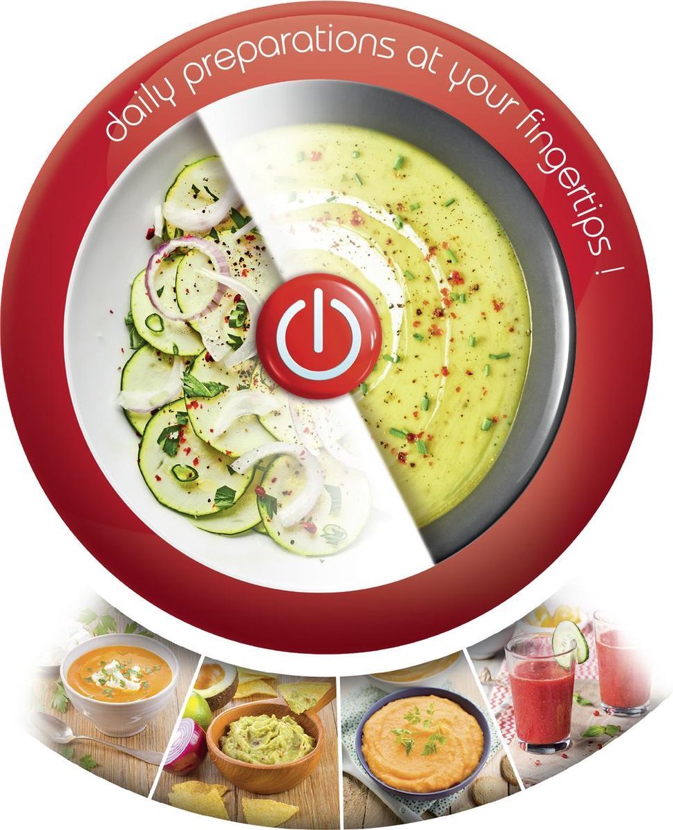 Moulinex EasyChef DD451110 - Staafmixer