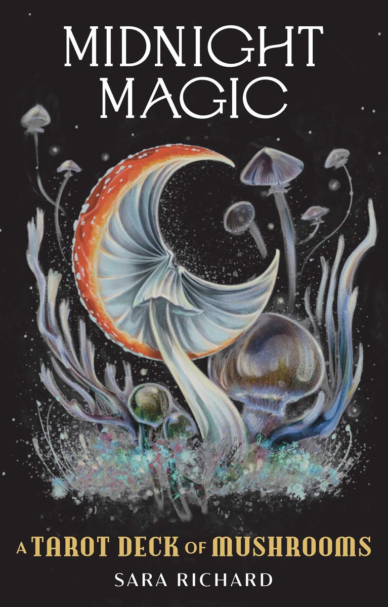 Midnight Magic: Tarot Deck met Paddenstoelen - Sara Richard