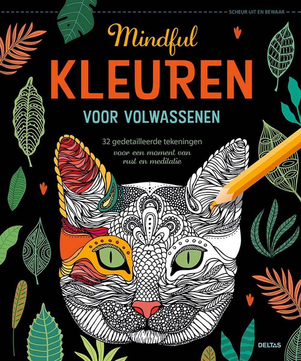 Mindful kleuren voor volwassenen