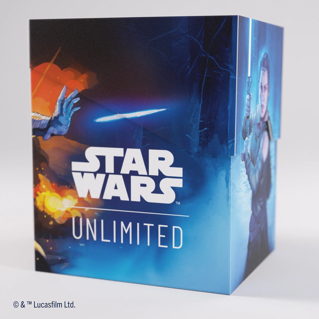 Star Wars Unlimited - Soft Crate - Rey/Kylo Ren - Trading Cards - Star Wars Cards