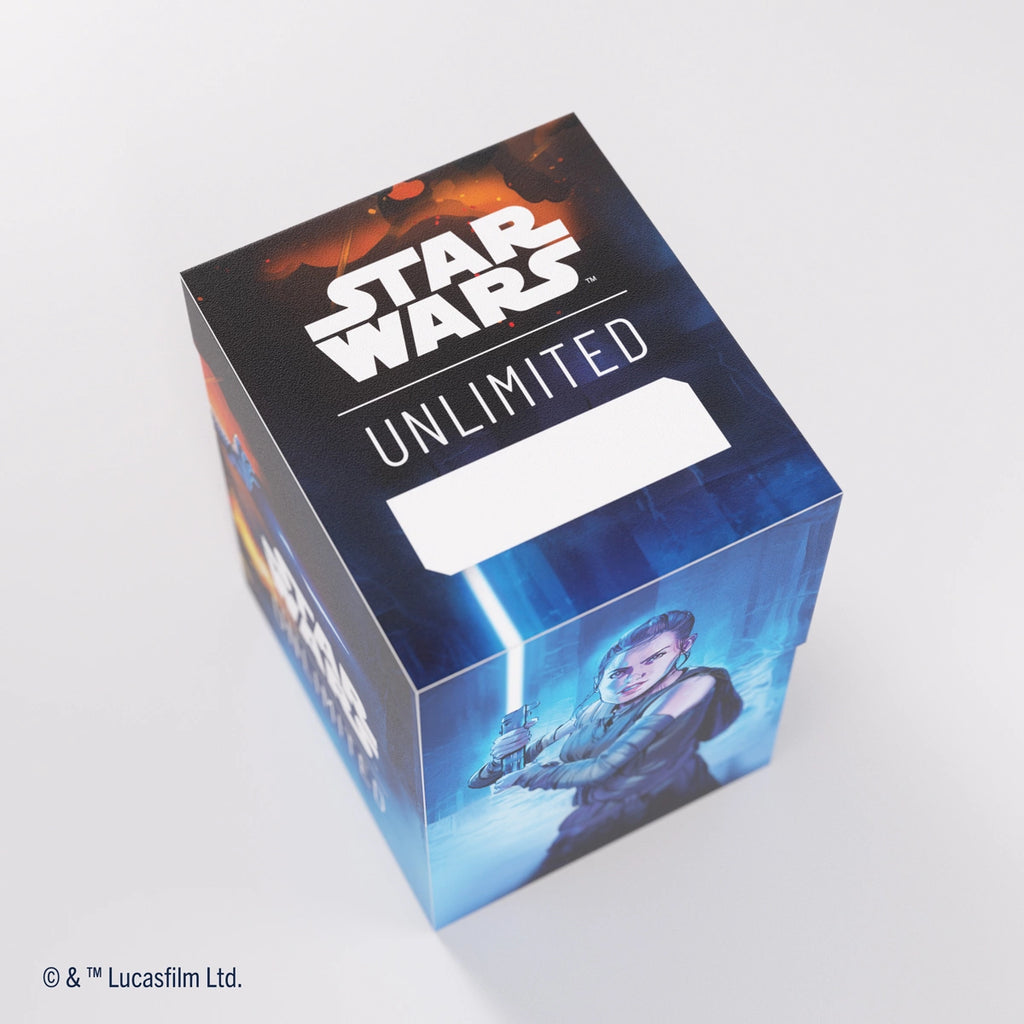Star Wars Unlimited - Soft Crate - Rey/Kylo Ren - Trading Cards - Star Wars Cards